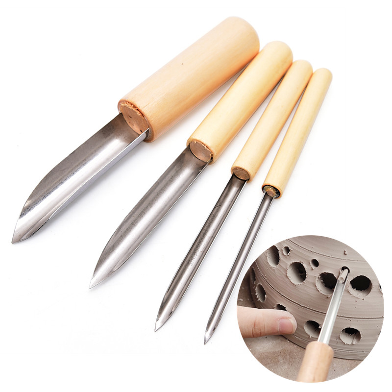 Đồ Gốm Công Cụ Puncher 4 Cái/b - đánh giá và giá Wood Chisel Set