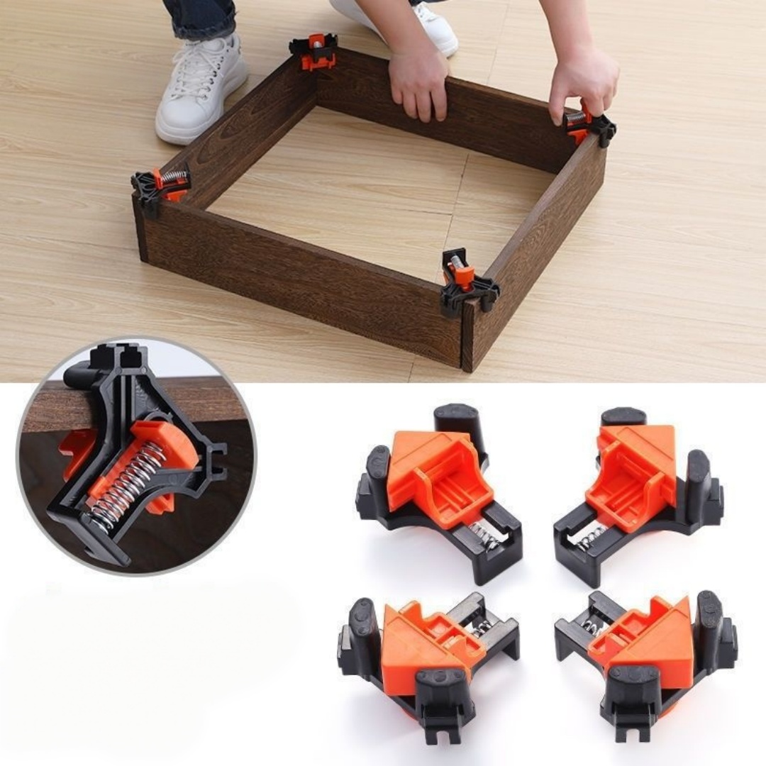4pcs 90° Right Angle Clamp Fix - đánh giá và giá Woodworking Workshop