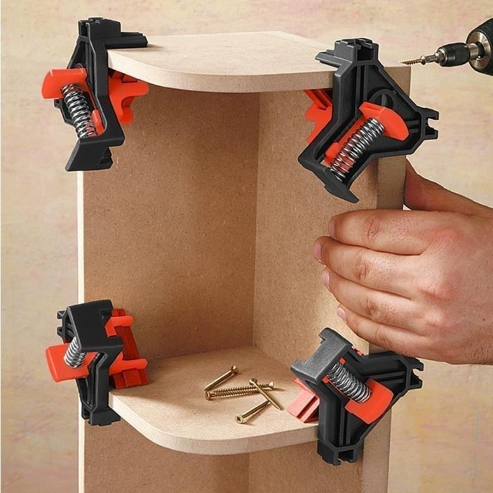 4pcs 90° Right Angle Clamp Fix - đánh giá và giá Woodworking Workshop