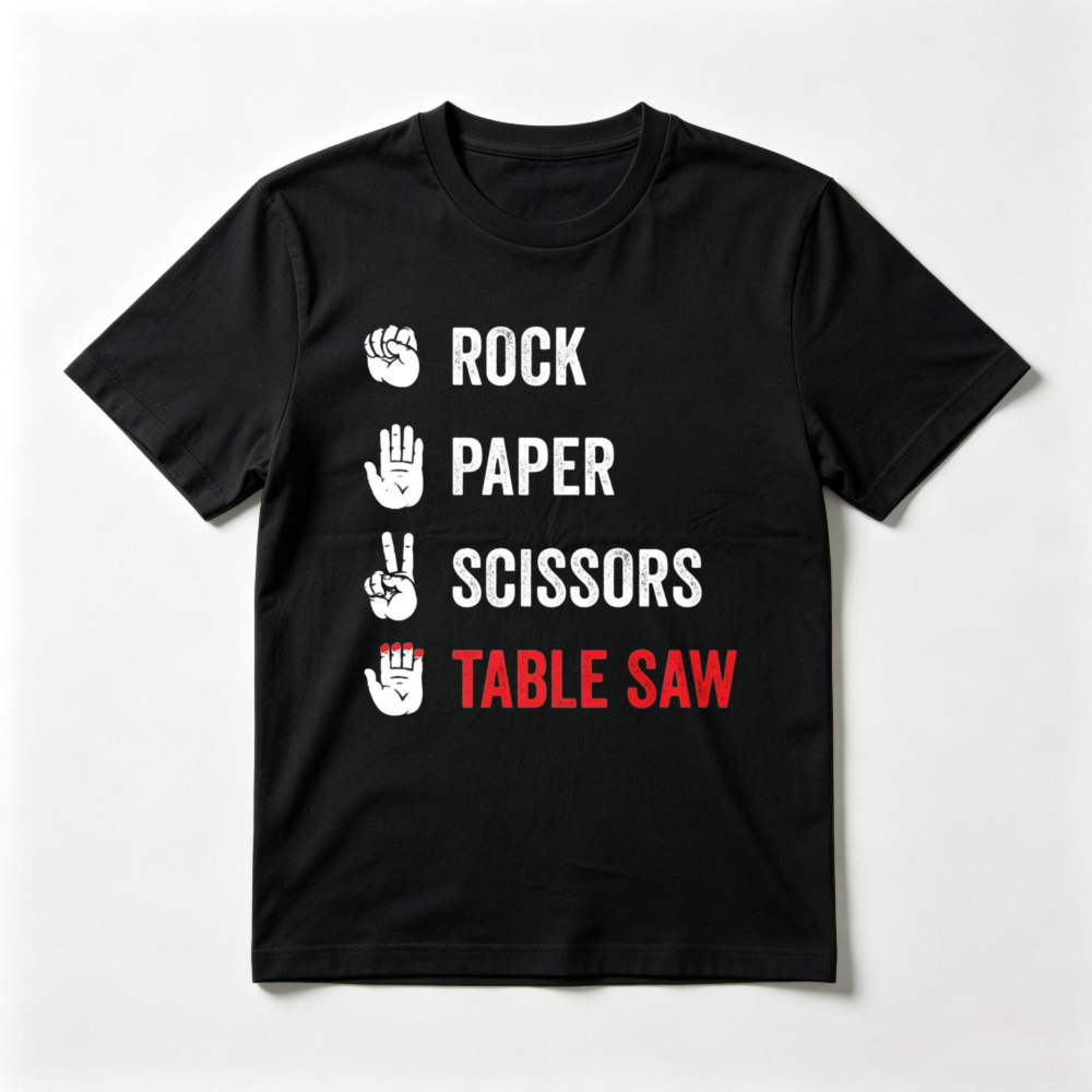 Rock Paper Scissors Table Saw  - đánh giá và giá Woodworking Jokes