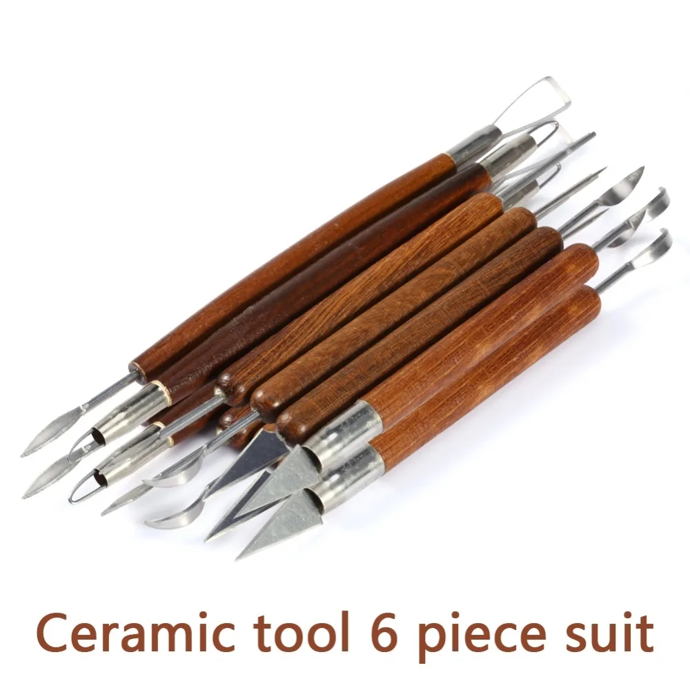 6PCS Sculpting Tool Pottery Wo - đánh giá và giá Wood Chisel Set