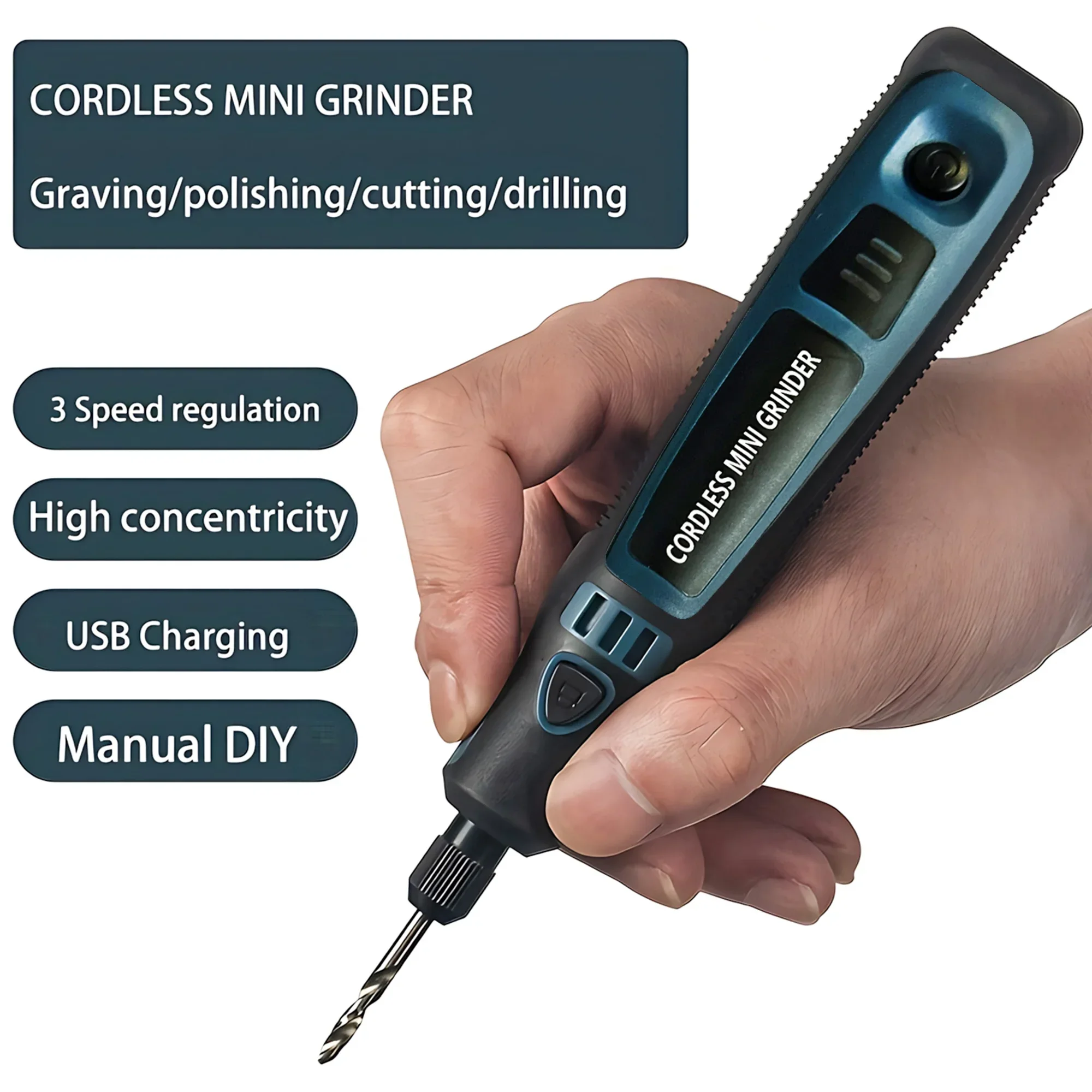 USB Cordless Electric Grinder  - đánh giá và giá Wood Chisel Set