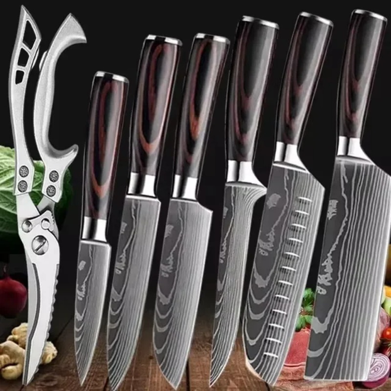 Chef Japanese Kitchen Knife 7C - đánh giá và giá Drawknife Blade