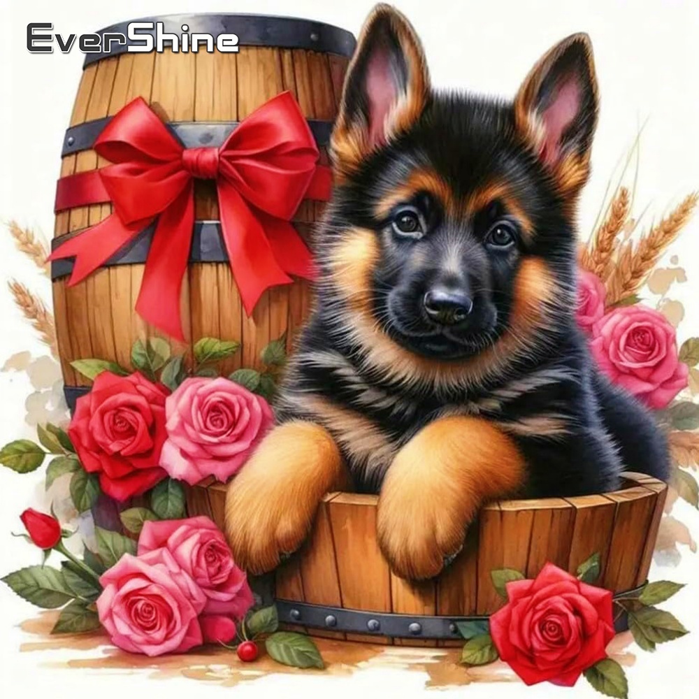 Evershine Diamond Mosaic Dog A - đánh giá và giá Woodworking Resin