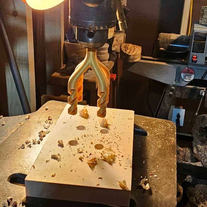 Plastic Four Prank Drill Bit T - đánh giá và giá Woodworking Jokes