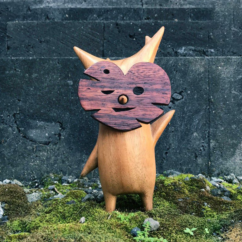 1/2/3pcs Wooden Korok Statue H - đánh giá và giá Woodworking Resin